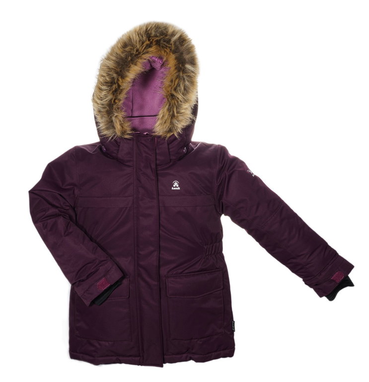 Kamik Winterjacke Parka Katy (wind- und wasserdicht, reflektierend) violett Mädchen